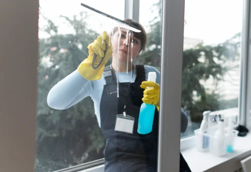 Nettoyage de vitres intérieures et extérieures à Louit